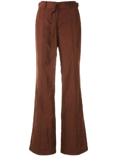 Shop Alcaçuz Rear Trousers In Brown