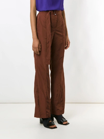 Shop Alcaçuz Rear Trousers In Brown