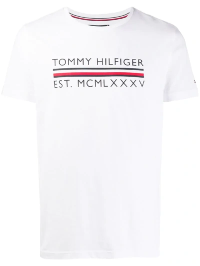 TOMMY HILFIGER LOGO PRINT T-SHIRT 