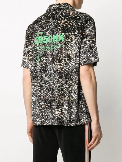 HAN KJOBENHAVN TIGER PRINT SHORT SLEEVE SHIRT 