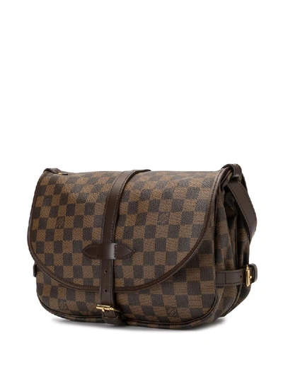 Pre-owned Louis Vuitton 2006  Saumur 30 Messenger Bag In Brown