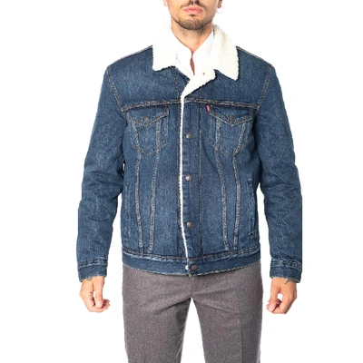 Shop Levi's Jeans Jacket In Blu