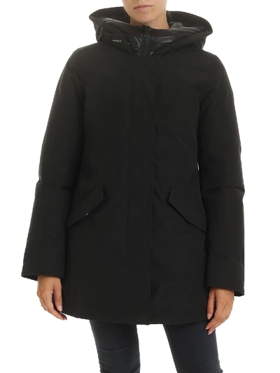 Shop Woolrich Ws Arctic Parka Nf In Nero