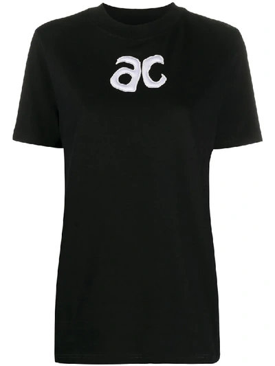 Shop Courrèges Ac T-shirt In Black