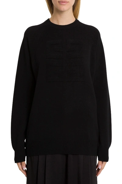 Shop Givenchy 4g Jumper In Nero