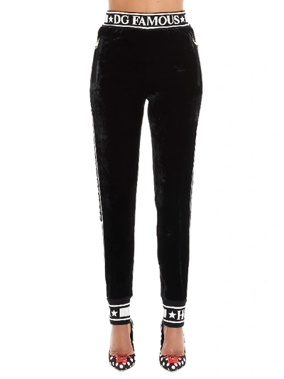 Shop Dolce & Gabbana Pants In Nero