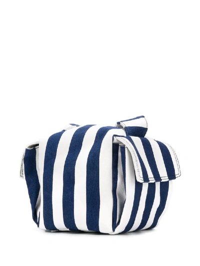 Shop Sunnei Cubetto Shoulder Bag In Blue