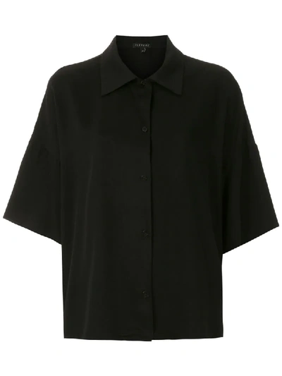 Shop Alcaçuz Oversized Shirt In Black