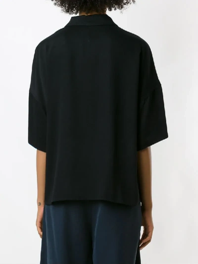 Shop Alcaçuz Oversized Shirt In Black