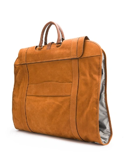Shop Brunello Cucinelli Suit Bag In Brown