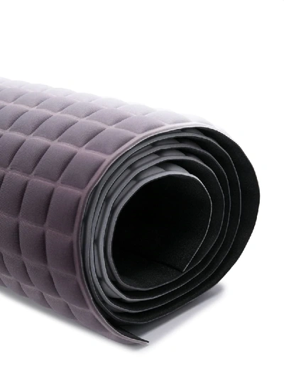 Shop No Ka'oi Embossed Ombré Yoga Mat In Grey