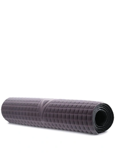 Shop No Ka'oi Embossed Ombré Yoga Mat In Grey