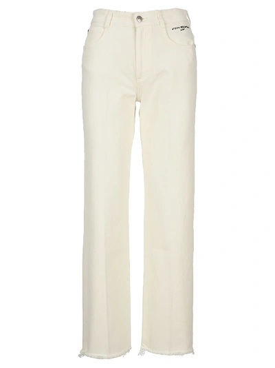 Shop Stella Mccartney Straight Leg Jeans In White