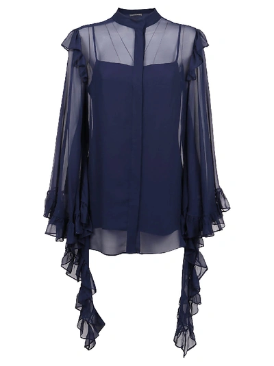 Shop Alberta Ferretti Camicia In Blu