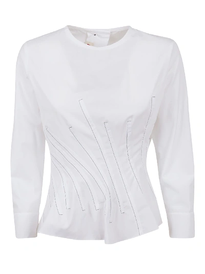 Shop Marni Shirt In Bianco