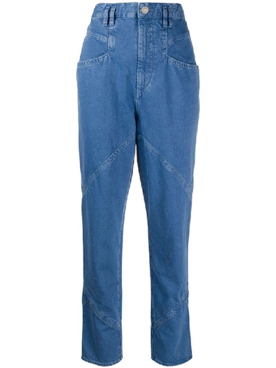 Shop Isabel Marant Eloisa Jeans In Blue
