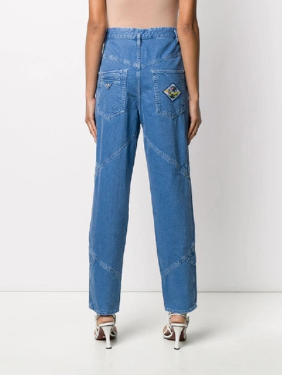 Shop Isabel Marant Eloisa Jeans In Blue