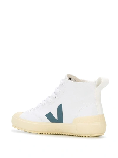 Shop Veja Nova High-top Sneakers In White