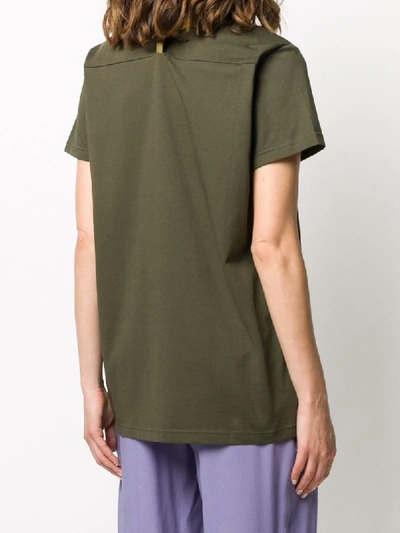 Shop Jejia Neck Scarf T-shirt In Green