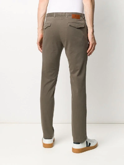 Shop Pt05 Low Rise Chinos In Green