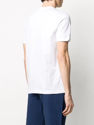 Shop Fay Patch Pocket T-shirt In White