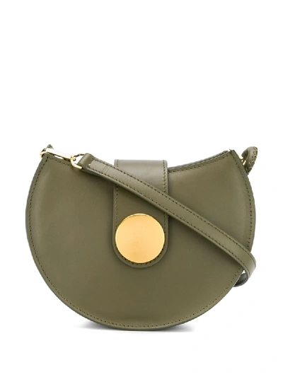 Shop Elleme Tambour Shoulder Bag In Green