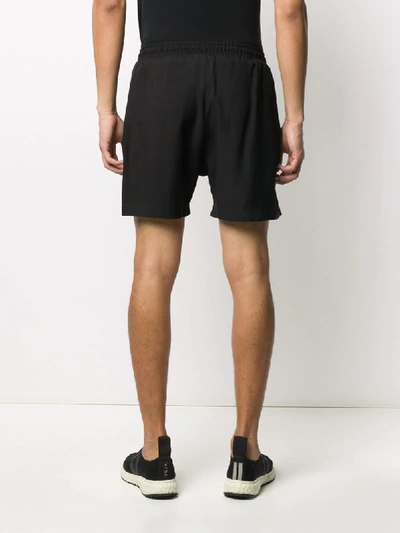 Alchemy Contrast Drawstring Shorts In Black