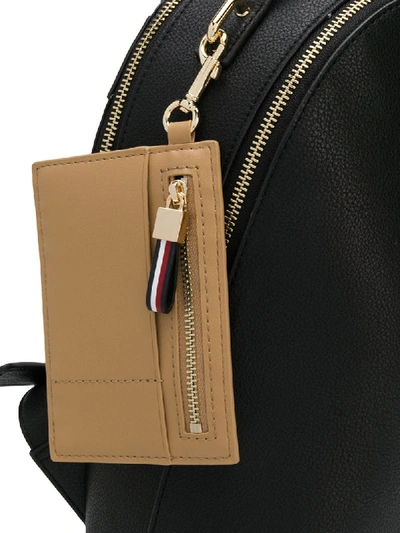 Shop Tommy Hilfiger Pouch Detail Backpack In Black