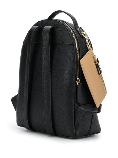 Shop Tommy Hilfiger Pouch Detail Backpack In Black