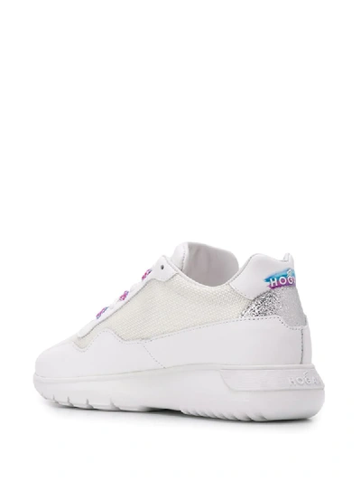 Shop Hogan H371 Low Top Sneakers In White