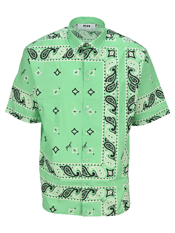 msgm bandana shirt