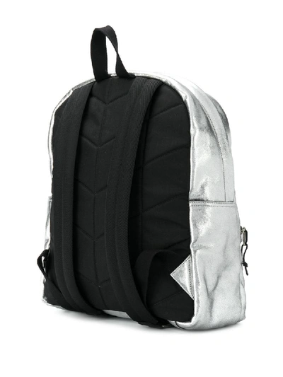 Shop Saint Laurent Nuxx Backpack In Metallic