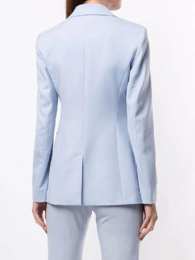 Shop Altuzarra Elford Tailored Suit Jacket In Blue