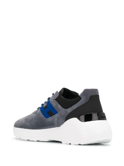 Shop Hogan Active One Low-top Sneakers In Blue