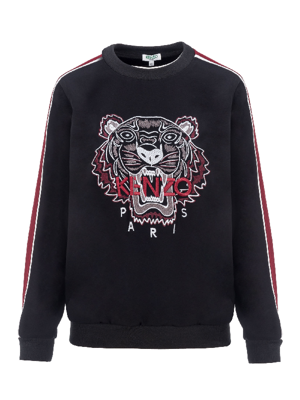 kenzo tiger embroidered sweatshirt