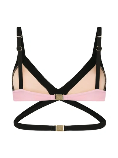 Shop Agent Provocateur Mazzy Triangle Bikini Top In Pink