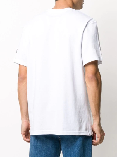 Shop B-used Logo Print T-shirt In White