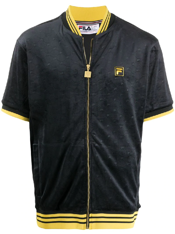 short sleeve track jacket