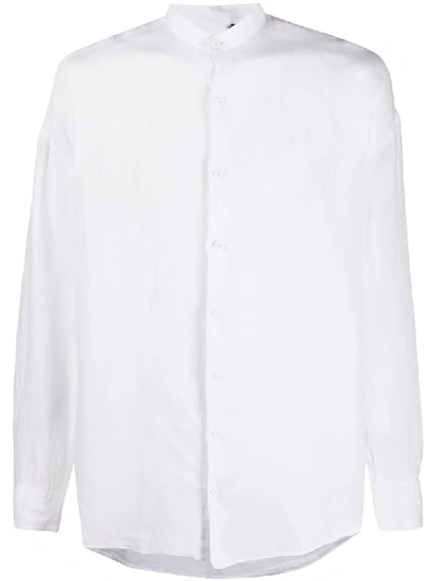Shop Costumein Plain Button Shirt In White