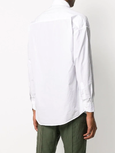 Shop Costumein Plain Button Shirt In White