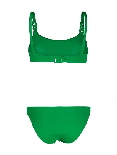 Shop Eres Breloque Bikini In Green