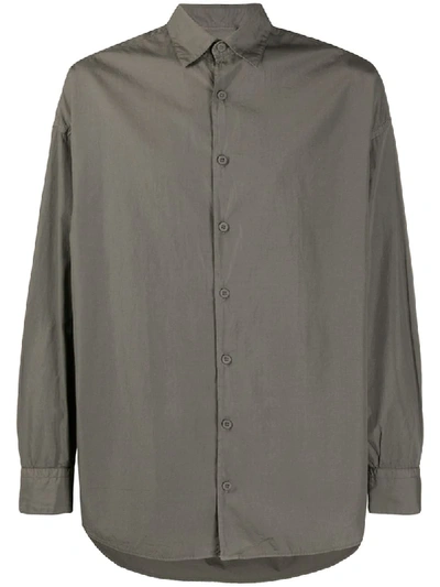 Shop Costumein Plain Button Shirt In Green