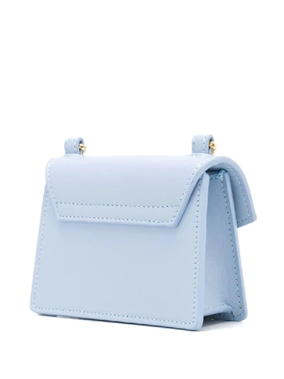 Shop Salar Bebe Basic Shoulder Bag In Blue