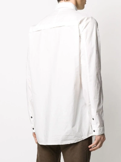 Shop Andrea Ya'aqov Chest Pocket Shirt In White