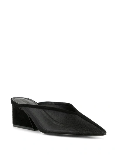 Shop Mercedes Castillo 'tayten' Mules Mit Netzeinsatz In Black