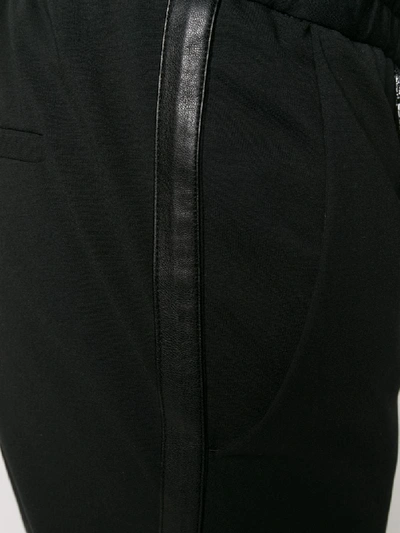 Shop Philipp Plein Stud-embellished Track Pants In Black