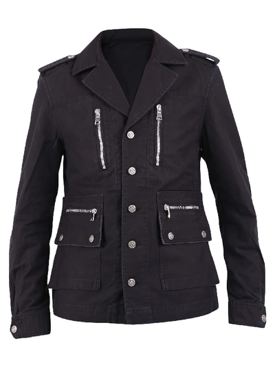 Shop Balmain Blazer In Noir