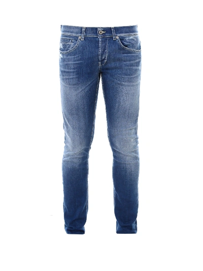 Shop Dondup Jeans In Blu Medio