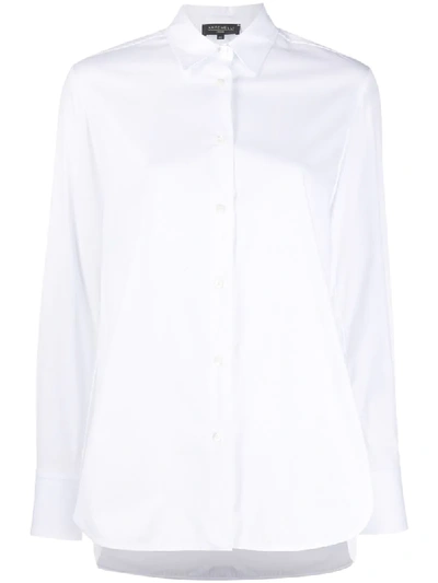 Shop Antonelli Button Down Shirt In White