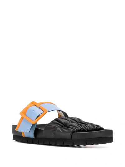 Shop Pierre Hardy Tn01 Sandals In Black